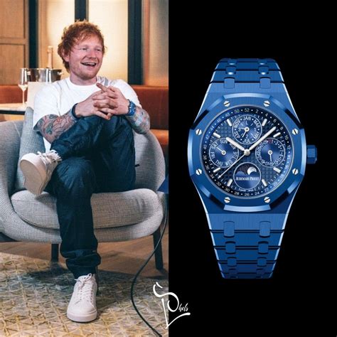 ed sheeran royal oak watch.